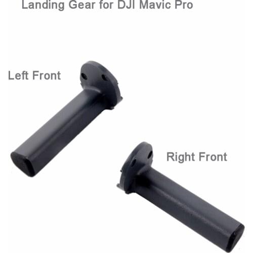 Left Front / Right Front Landing Gear Stand For DJI Mavic Pro Drone Motor Arm Repair Parts Replacement Authentic DR2520 DR2521
