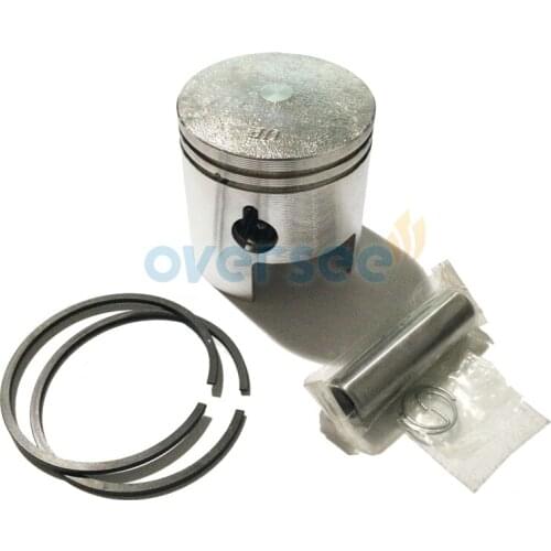 350-00001 STD Piston 60MM 350-00011 Ring set For Tohatsu Outboard Motor 18HP Hidea HDX T18 Engines