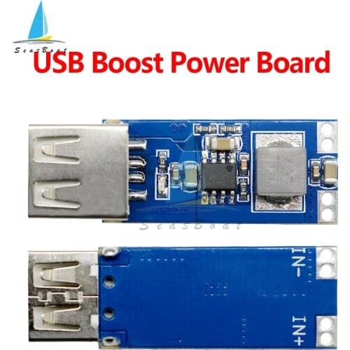 DC-DC 2.5V-5.5V to 5V 2A Step Up Power Module USB Output Charger Step Up Battery Board Boost Converter for Mobile Phone Charging