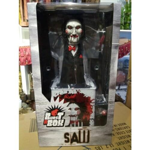SAW BILLY Funny Trick Burst Box Figure Collectible Model Toy with Box limited version free shipping
