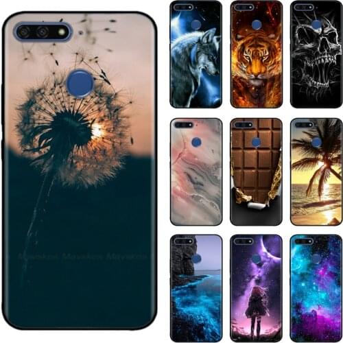 Silicon TPU Case for Huawei Y6 Prime 2018 Case for Huawei Y6 2018 Case Cover for Huawei Y6 2018 Y 6 Prime 2018 5.7" Phone Cases