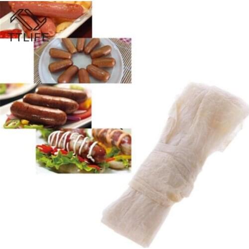 TTLIFE 28-30mm Sheep Dry Intestine Sausage Casing Coat Meat Processing DIY Meat Making Tools Diameter Kitchen Cooking Tool Sets