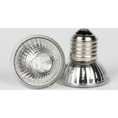 1pc/pack 25/50/75W UVA+UVB 3.0 Reptile Lamp Turtle Tortoise Pet Basking UV Bulbs Heating Lamp Amphibians Temperature Control