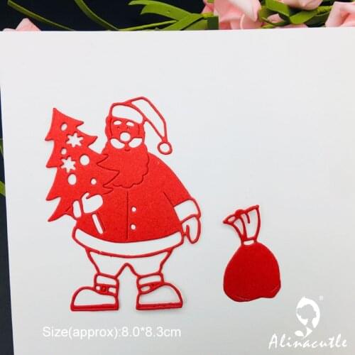 Die Cut Metal Cutting Die Father Christmas Santa Scrapbooking Paper craft album Handmade Card Stencil Cutter Punch art cutter