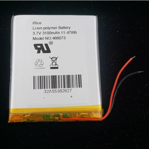XINJ 3.7V 3100mAh Li lithium polymer battery li po cell 466073 For GPS Sat Nav Toys Phone E-book PAD MID DVD DIY IPTV Tablet PC
