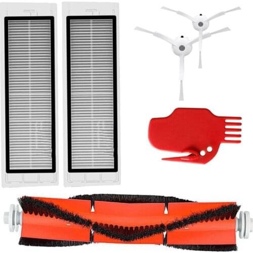 For XiaoMi Roborock S6 S5 Max S50 S51 Accessories Vacuum Cleaner Parts Washable HEPA Filter Main Brush Side Brush