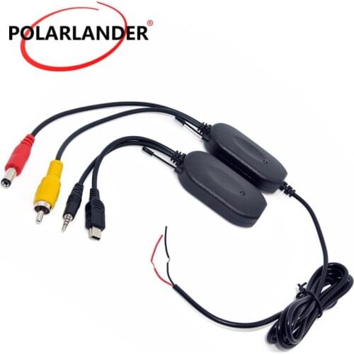 2016 Hot Sale 2.4G wireless transmitter wireless receiver for Car GPS portable back up Reverse Rear View Camera free shipping