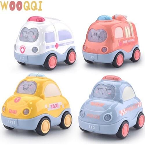 Childrens Toy Car Inertial Car for 0-3 Years Old Baby with Music Sound and Light Educational Toys