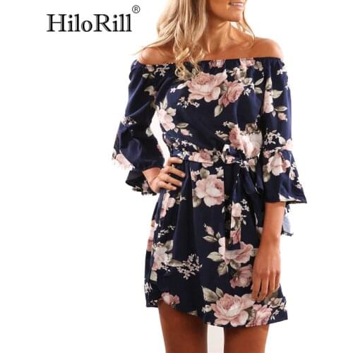 HiloRill Open Summer Dresses