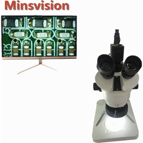 Cell phone maintenance microscope continuous zoom trinocular stereoscopic stereoscopic industrial anatomy circuit board welding
