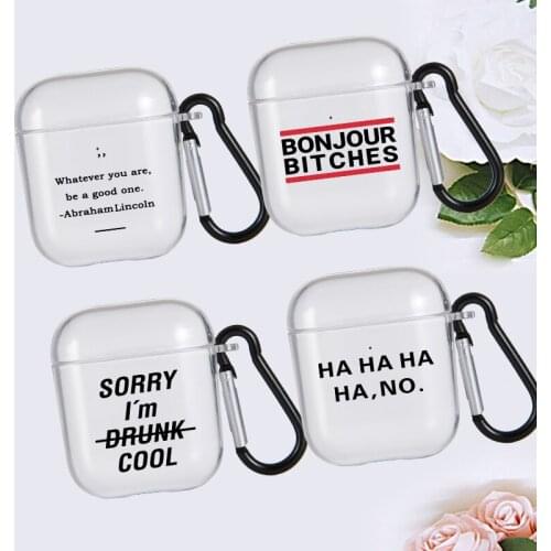 Fashion New Solf Silicone Case for Airpods 1 2 Pro Shockproof Bluetooth Wireless Headphone Earphone Protective Cover Accessories