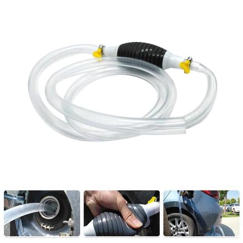 Newest High Flow Siphon Hand Pump Portable Manual Car Fuel Transfer Pump for Gas Gasoline Petrol Diesel Oil Liquid