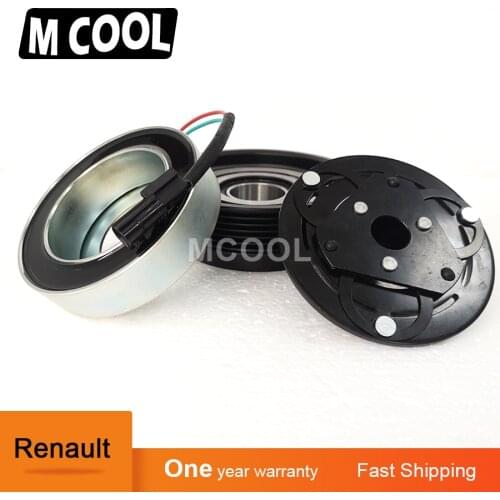 New Car AC Compressor AC Clutch For Renault Laguna Z0007226A Z0007226B Z0003234A 8200898810 8200898810A 8200720417 8200898810