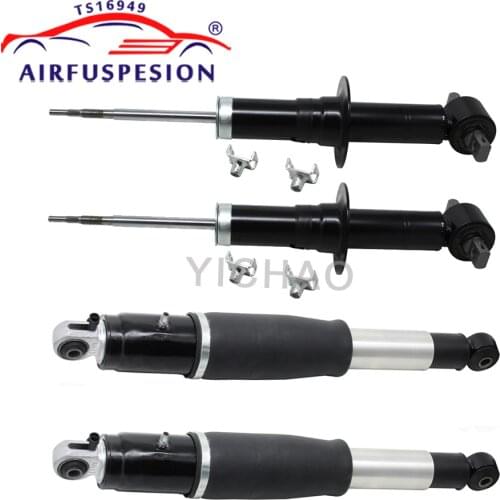 4pcs Front + Rear Air Struts For Cadillac Escalade Chevrolet Avalanche Suburban 1500 Air Shock Absorber 580-435 23487280