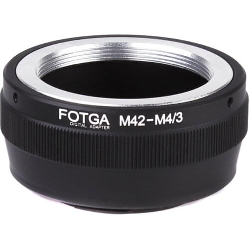 Fotga Adapter Ring for M42 Lens to Micro 4/3 Mount Camera Olympus Panasonic DSLR Camera