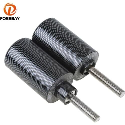 POSSBAY Motorcycle No Cut Frame Sliders Falling Protection Anti Crash Pad For Suzuki GSXR 1000 2007 2008 Cafe Racer