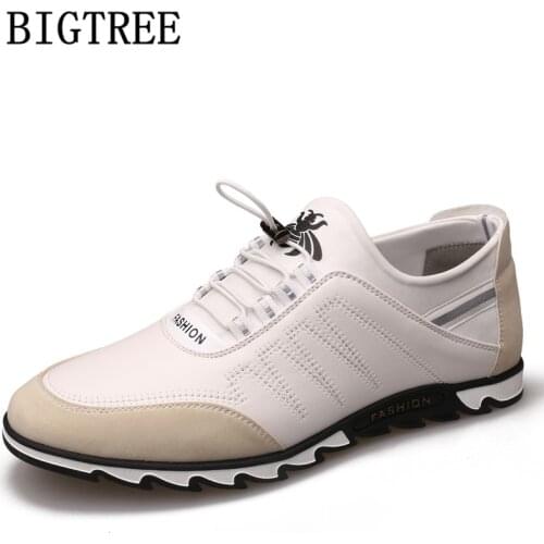 Casual Shoes Men Leather Sneakers Venting Hole Designer Shoes Men 2020 Brand Men Winter Shoes Short Plush Zapatos De Hombre Bona