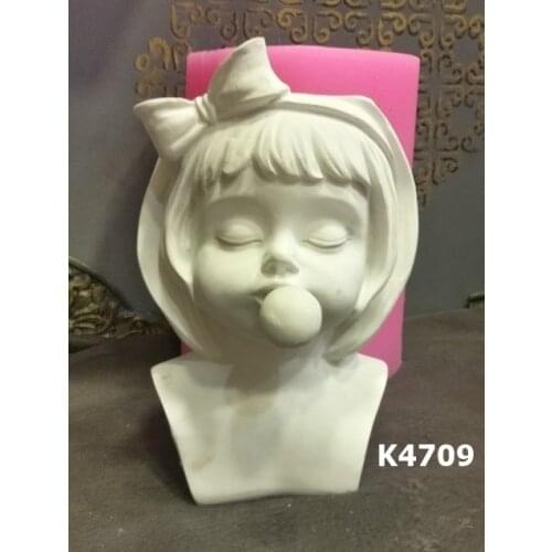 Gummy girl silicone mold