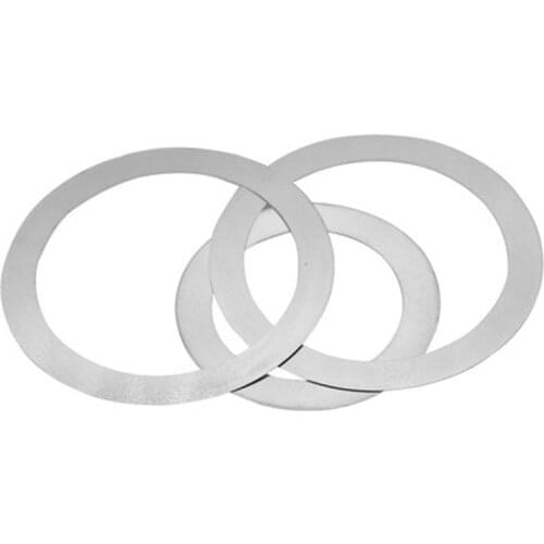 8pcs M22 Ultra-thin stainless steel washers flats washer gasket flat pad thickness 0.1mm-1mm 30mm-32mm Outer diameter