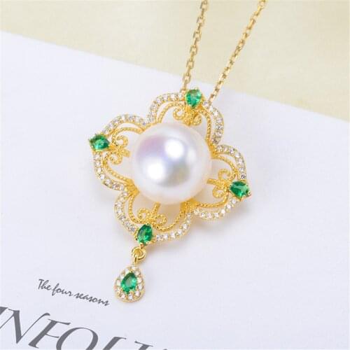 S925 Sterling Silver Screw Eye Pin Bail Top Drilled Beads End Cap For DIY Pearl Charm Pendant Connectors Jewelry Making