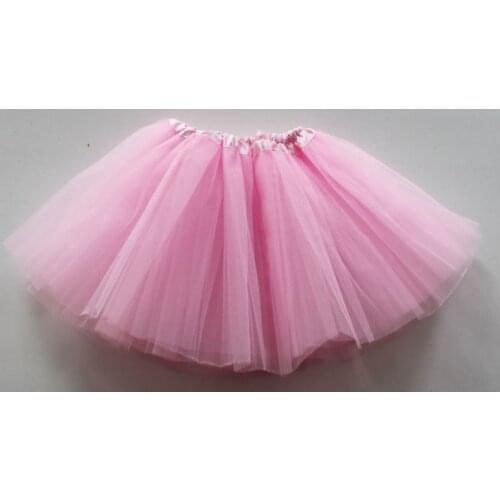 Toddler girls birthday tutu skirt pink color