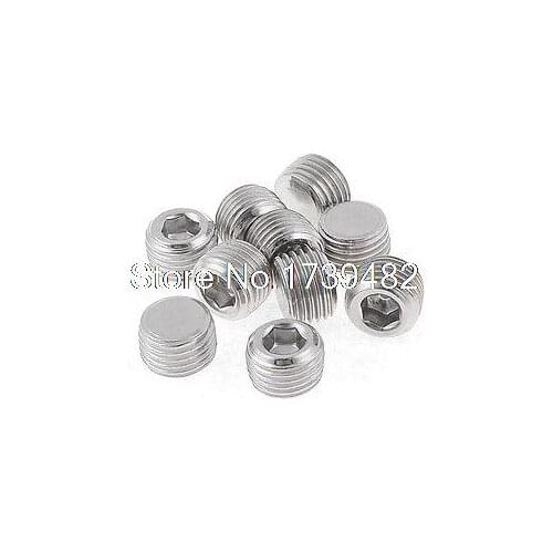10 x Air Pneumatic 1/2 Male Thread Internal Hex Head Pipe Plug