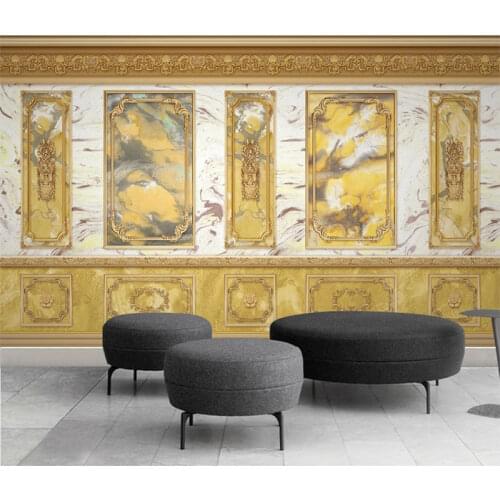 3D Wallpaper Home Decor Living Room Wall Covering Personality Wall Mural Painting European Marble Pattern Photo Wall Paper