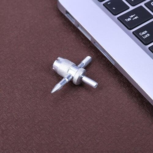 4-in-1 Tire Valve Stem Removal Tool Valve Stem Puller Tire Repair Tool Valve Core Removal Tool Tire Cleaning Tool