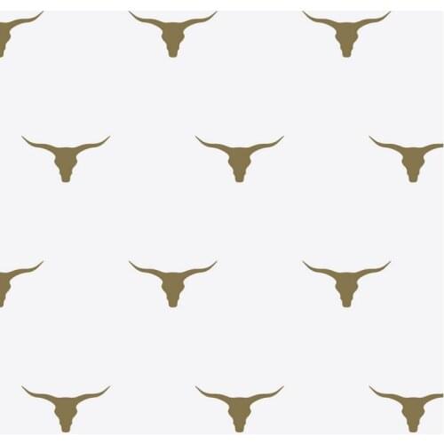 50pcs/set Bull Horns Wall Stickers Home Decor Living Room Baby Wall Decals Custom Color Vinyl Wall Stickers For Kids Room A301