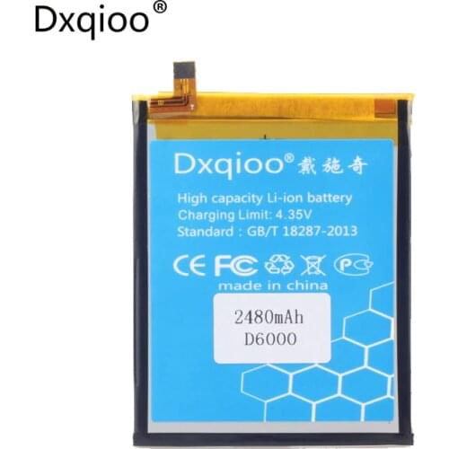 Dxqioo AAAAA+ Mobile phone battery fit for innos D6000 BAK U366074P batteries
