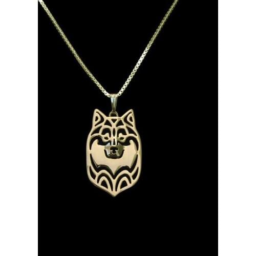 Handmade Finnish Lapphund Pendant for women chain choker necklace Pet Lovers Gift jewelry