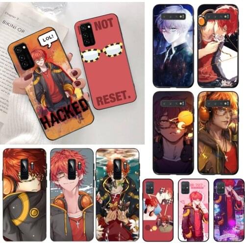 HUAGETOP 707 Mystic Messenger Pattern Unique Phone Cover for Samsung S20 plus Ultra S6 S7 edge S8 S9 plus S10 5G lite 2020