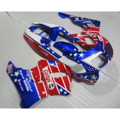 Motorcycle Fairing Kit for CBR900RR 893 96 97 CBR 900RR 1996 1997 CBR900 ABS Red Blue Bodywork set+Gifts HA47