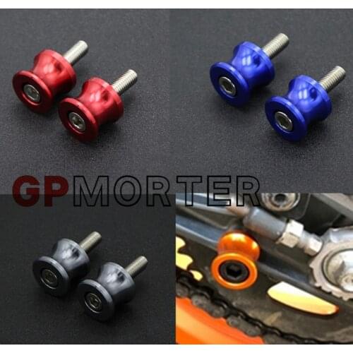 M6 M8 M10 POM Swing Arm Spools Sliders Stand Bobbins 6mm 8mm 10mm For Honda Suzuki Yamaha BMW Ducati KTM Triumph Aprilia