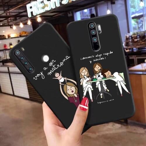 Nurse Medical Medicine Health Heart Soft Phone Case for Mi5X Mi6X Mi A2Lite Mi A3 Mi8 Mi9 Mi8t Mi10 Note10 black Cover