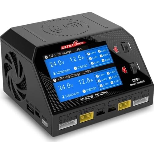 The new UP6+ dual channel UAV plant protection aircraft lithium battery charger