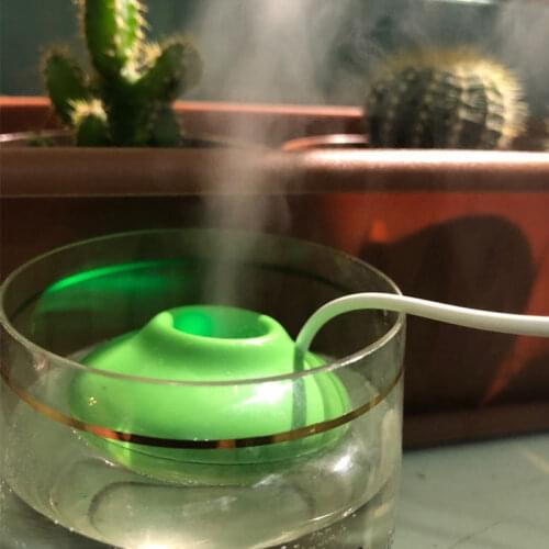 Portable Mini UFO Humidifier Negative Ion Air Humidifier Home Aroma Essential Oil Diffuser Steam Room Moisturizing Purifier 45