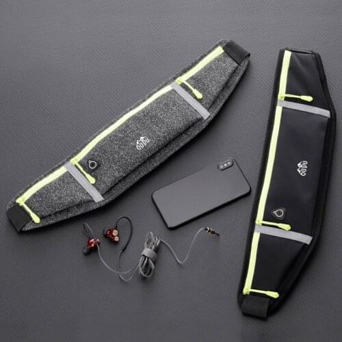 Waterproof Running Waist Bag Outdoor Cycling Sports Waist Pack with water bottle Holder Jogging Climbing Fishing Waist Belt Bag