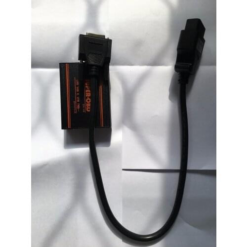 SUPER OBD connector which is used to connect with JBTCS360, JBTCS538D, JBTCS538C V-GP auto diagnostic scanner
