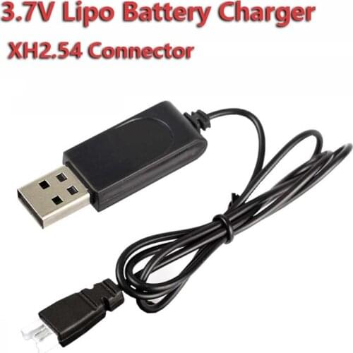 20PCS/Lot 3.7V XH2.54 Plug Connector Lipo Battery USB Charger Cable SYMA X5C X5SW X5SC RC Quadcopter Charger Accessory Wholesale
