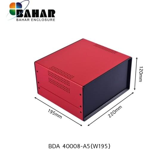 DIY Iron enclosure for electronic project outlet case junction control box DIY industry project instrument box 220*120*195mm