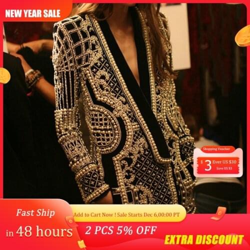 Women Geometric Overcoat Long Sleeve V-Neck Vintage Black Autumn Women Outwear Thin Overcoat Retro Chic Female Coats