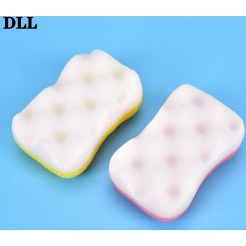 1pc Massage Multi Shower Exfoliating Body Cleaning 14x8x6cm/5.51x3.15x2.36" Bath Sponge Cleaning Scrubber