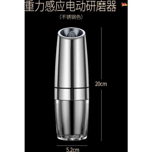 1Pcs Stainless Steel Pepper Grinder Manual Salt and Pepper Shaker Seasoning Pot Spice Salt Sugar Mill Kitchen Tools