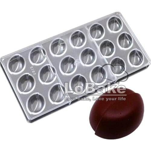 18 cavities 3d Nut bean fruit peas bean shape PC Polycarbonate plastic mold for chocolate baking fondant candy sweet cook mold