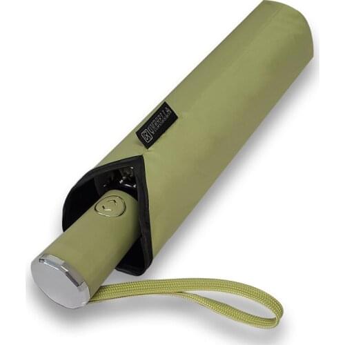 Automatic Umbrella Rain Women Three-folding Umbrella Windproof Man Sunny And Rainy Umbrella Female Parasol Creative Gift