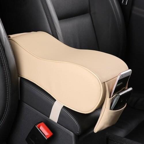 Automobile Handrail pad Memory cotton Center armrest case Central handrail box pad Heightening pad Sundries bag