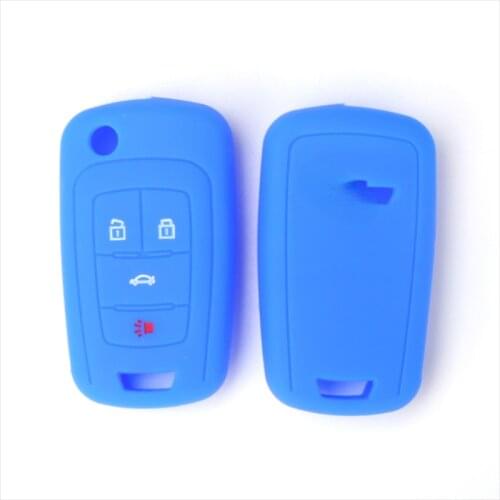 Suitable for Chevrolet Maibaorui 4-button Car Key Case Soft Rubber Key Volando Cruze Protective Cover