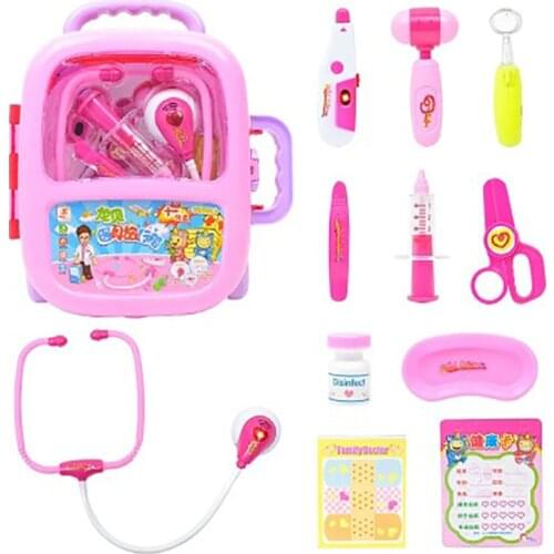 Simulation Hospital Classic Toys Children Role Play Set Baby Pretend Toys Play Child Medical Kit Doctor Toys For Kids