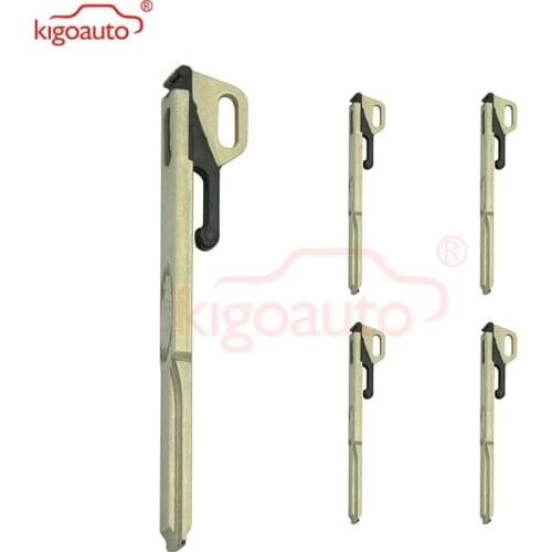 Kigoauto 5pcs KR55WK48705 For Mercedes Benz replacement smart key insert key blade 1997 1998 1999 2000